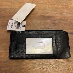 Munro LeatherSlim organizer wallet